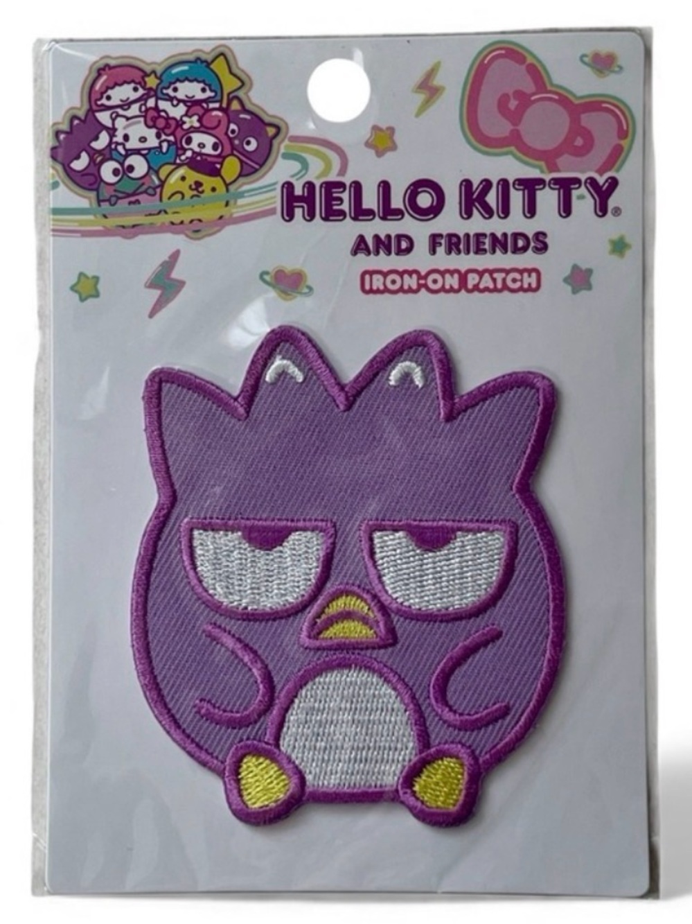 Loungefly Sanrio Badtz-Maru Iron On Patch NWT Hello Kitty Friends 3โ